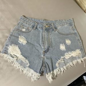 Jean shorts